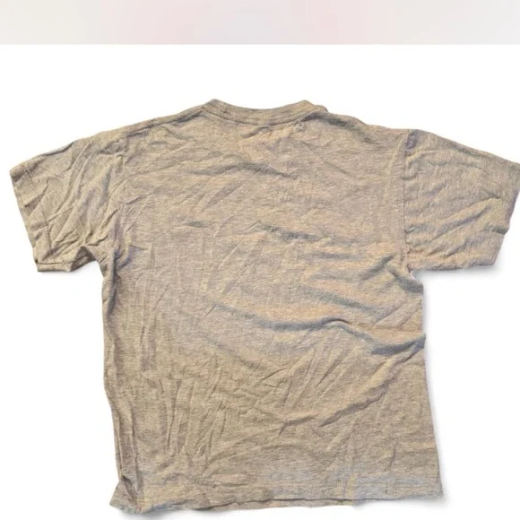 Soft Heather Grey Relaxed Budweiser Graphic Tee with Throwback Logo - Picture 4 of 4